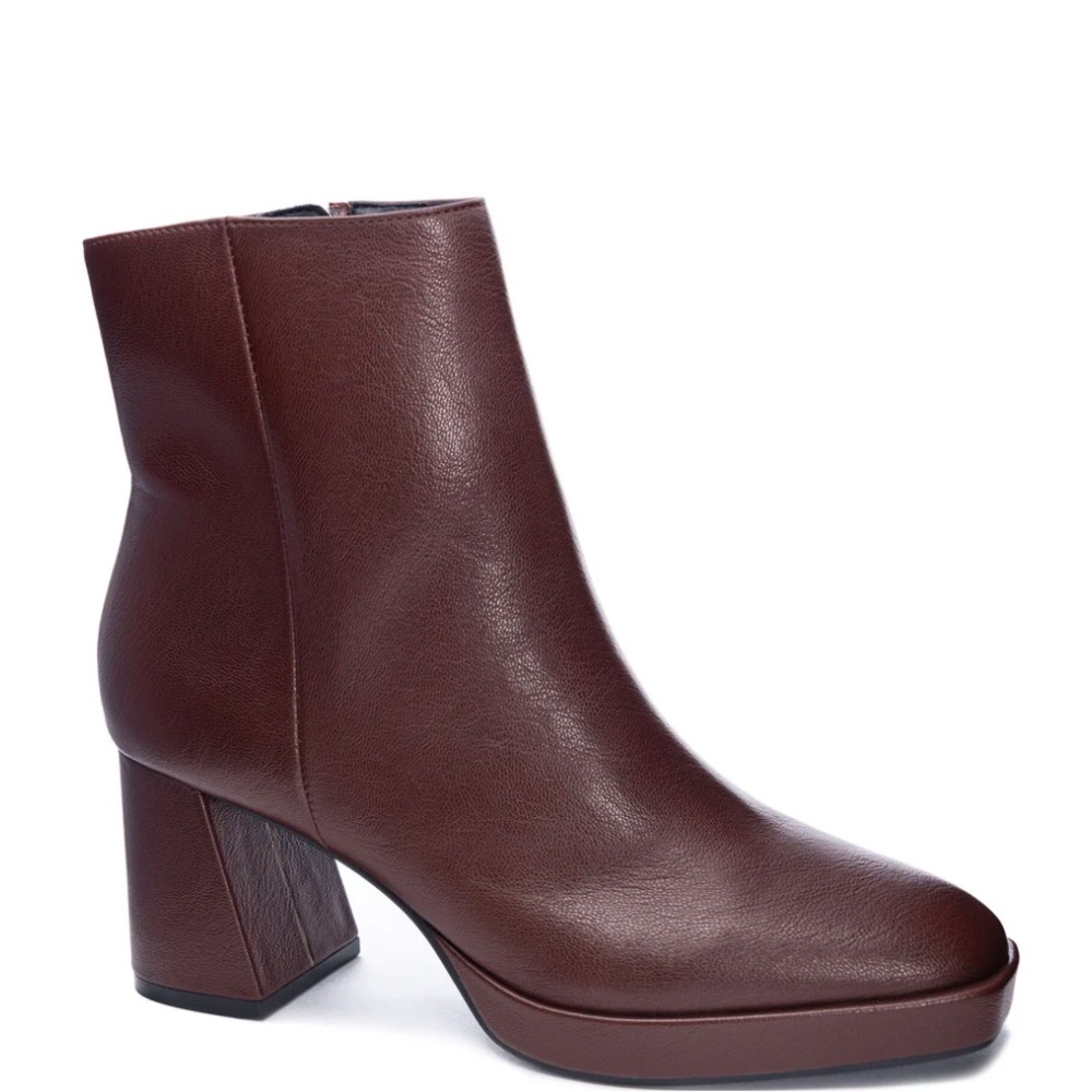 Chinese Laundry Dodger Ankle Boots Brown Size 7 EUC